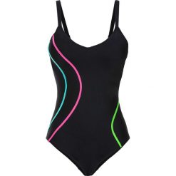 Kostium kąpielowy shape Level 1 bonprix czarny. Czarne bielizna korygująca bonprix, bez wzorów. Za 89.99 zł.