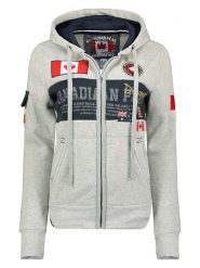 Canadian Peak Bluza "Fipeak" w kolorze szarym rozmiar: XXL. Szare bluzy damskie Canadian Peak, xxl, bez wzorów, bez kaptura. Za 122.09 zł.