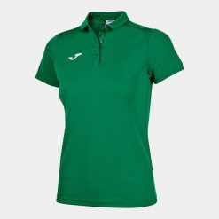 Koszulka polo do tenisa damska Joma Hobby. Zielone koszulki damskie Joma, xl, bez wzorów, bez kołnierzyka, bez ramiączek. Za 113.15 zł.