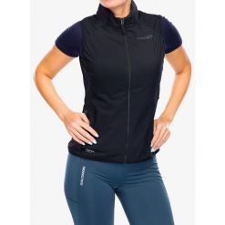 Kamizelka biegowa damska Inov-8 Performance Hybrid Gilet. Czarne kamizelki damskie Inov-8, m, bez wzorów, bez kaptura. Za 539.99 zł.