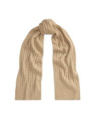 LAUREN RALPH LAUREN Szalik 454P23506001 Beżowy ciemny. Brązowe szaliki damskie Lauren Ralph Lauren, bez wzorów. Za 419.99 zł.