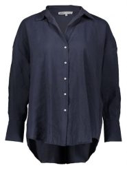 ONLY Koszula w kolorze granatowym rozmiar: S. Niebieskie koszule damskie Only, s, bez wzorów, bez kołnierzyka, bez ramiączek. Za 104.99 zł.