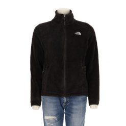 Damska czarna kurtka polarowa Osito TNF. Czarne kurtki damskie The North Face, l, bez wzorów, z materiału, bez kaptura. Za 212.96 zł.