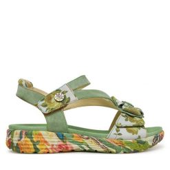 Sandały Laura Vita. Sandały damskie LAURA VITA, bez wzorów, bez obcasa, na płaskiej podeszwie, bez zapięcia. Za 369.99 zł.