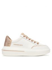 Alexander Smith Sneakersy Lancaster ASBDLSW 1869 Biały. Białe obuwie sportowe damskie Alexander Smith, ze skóry, bez zapięcia. Za 979.99 zł.