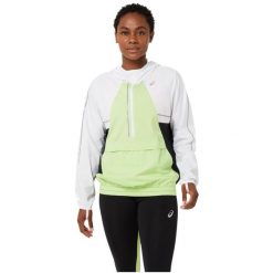 Kurtka treningowa damska Asics Liteshow. Białe kurtki damskie Asics, xs, bez wzorów, z materiału, bez kaptura. Za 249.99 zł.