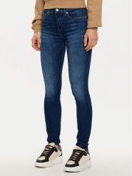 Tommy Hilfiger Jeansy WW0WW45010 Granatowy Slim Fit. Niebieskie jeansy damskie Tommy Hilfiger. Za 319.99 zł.