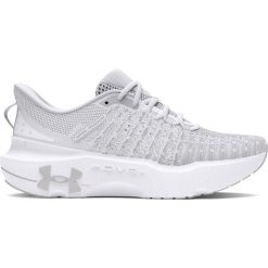 Buty do biegania damskie Under Armour Infinite Elite. Białe obuwie sportowe damskie Under Armour, z materiału, bez zapięcia, do biegania. Za 639.00 zł.