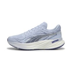 Damskie buty do biegania Puma Magnify Nitro 2. Niebieskie obuwie sportowe damskie Puma, bez zapięcia, do biegania. W wyprzedaży za 420.50 zł.