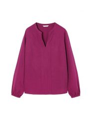 TATUUM Bluzka w kolorze fioletowym rozmiar: 40. Różowe bluzki damskie TATUUM, bez wzorów, z lyocellu, bez kołnierzyka, bez ramiączek. Za 132.98 zł.