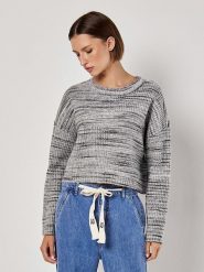 Apricot Sweter w kolorze szarym rozmiar: M. Szare swetry klasyczne damskie Apricot, m, z wełny, bez kołnierzyka. Za 96.60 zł.