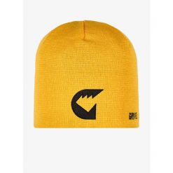 Czapka zimowa Grivel Beanie - yellow. Żółte czapki damskie GRIVEL, na zimę, bez wzorów. Za 118.99 zł.