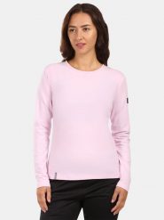 Kilpi Koszulka "Promox" w kolorze jasnoróżowym rozmiar: 44. Różowe koszulki damskie Kilpi, bez wzorów, z bawełny, bez kołnierzyka, bez ramiączek. Za 73.99 zł.