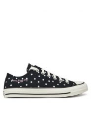 Converse Trampki Chuck Taylor All Star Polka Dots A12570C Czarny. Czarne trampki damskie Converse, bez wzorów, z materiału, bez zapięcia. Za 219.99 zł.