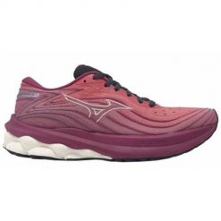 Buty do biegania damskie Mizuno Wave Skyrise 5. Fioletowe obuwie sportowe damskie Mizuno, z materiału, bez zapięcia, do biegania, mizuno wave. Za 597.00 zł.