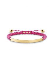 Thomas Sabo Bransoletka w kolorze różowym rozmiar: L21. Różowe bransoletki damskie thomas sabo, srebrne. Za 162.49 zł.
