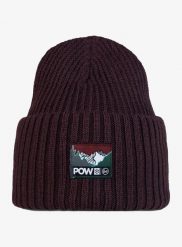Czapka zimowa Buff Rutger Beanie - pow shadow purple. Fioletowe czapki damskie Buff, na zimę, bez wzorów, prążkowane. Za 83.99 zł.