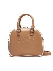 Guess Torebka V6BZ03 W4541 Beżowy ciemny. Brązowe torebki klasyczne damskie Guess, ze skóry, bez dodatków. Za 294.99 zł.