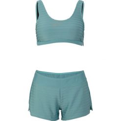 Bikini z biustonoszem bustier (2 części). Niebieskie bikini bonprix, bez wzorów. Za 109.99 zł.
