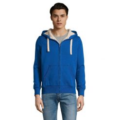 Kurtka Dla Dorosłych Unisex Sherpa Zapinana Na Zamek Błyskawiczny. Niebieskie kurtki damskie SOL'S, s, bez wzorów, bez kaptura. Za 263.99 zł.