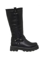 Patrizia Pepe Skórzane kozaki zimowe w kolorze czarnym rozmiar: 39. Czarne kozaki damskie Patrizia Pepe, na zimę, bez obcasa, bez zapięcia. Za 525.86 zł.