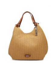 DKNY Torebka Paula R61AOE48 Brązowy. Brązowe torebki klasyczne damskie DKNY, z syntetyku, bez dodatków. Za 789.99 zł.