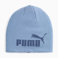 Czapka Zimowa Puma ESS Cuffless Beanie. Niebieskie czapki damskie Puma, na zimę, bez wzorów, z dzianiny. Za 79.20 zł.