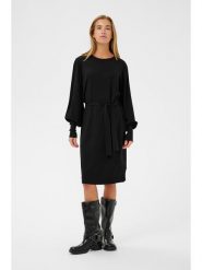 Kaffe Sukienka dzianinowa w kolorze czarnym rozmiar: M. Czarne sukienki damskie Kaffe, bez wzorów, z dzianiny, bez ramiączek. Za 183.59 zł.