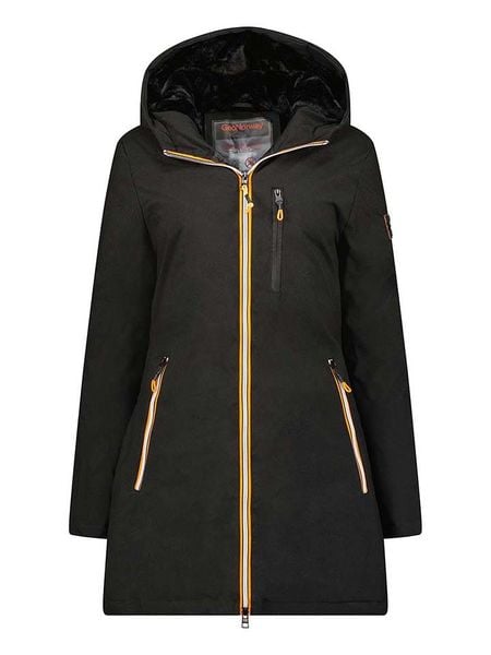 Geographical Norway Parka "Cassim" w kolorze czarnym rozmiar: XL. Czarne parki damskie Geographical Norway, xl, bez kaptura. Za 174.84 zł.
