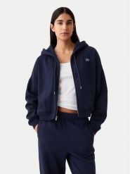 Gap Bluza 883566-10 Granatowy Regular Fit. Niebieskie bluzy damskie GAP, m, bez wzorów, z bawełny, bez kaptura. Za 296.99 zł.