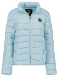 Geographical Norway Kurtka pikowana "Atikamap" w kolorze błękitnym rozmiar: XXL. Niebieskie kurtki damskie Geographical Norway, xxl, bez wzorów, bez kaptura. Za 152.98 zł.