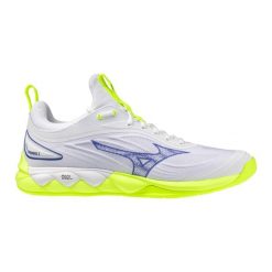 Buty halowe Mizuno Wave Luminous. Białe obuwie sportowe damskie Mizuno, bez zapięcia, do biegania, mizuno wave. Za 633.45 zł.