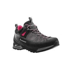 Buty outdoorowe Garsport Wmns Mountain Tech Low Wodoodporne szare. Szare obuwie trekkingowe damskie GARSPORT, ze skóry, bez zapięcia. Za 556.99 zł.