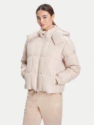 EA7 Emporio Armani Kurtka zimowa 7W000647 AF16074 U1046 Beżowy Regular Fit. Brązowe kurtki damskie EA7 Emporio Armani, na zimę, m, bez wzorów, z syntetyku, bez kaptura. Za 999.99 zł.