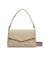 Armani Exchange Torebka XW003145 AF26569 U6208 Beżowy. Brązowe torebki klasyczne damskie Armani Exchange, ze skóry, bez dodatków. Za 614.99 zł.