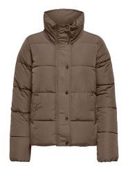 ONLY Kurtka zimowa w kolorze jasnobrązowym rozmiar: XL. Brązowe kurtki damskie Only, na zimę, xl, bez wzorów, z puchu, bez kaptura. Za 150.95 zł.