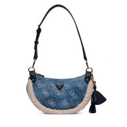 Torebka Guess. Niebieskie torebki klasyczne damskie Guess, bez dodatków. Za 494.99 zł.