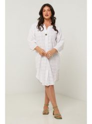 Curvy Lady Sukienka w kolorze białym rozmiar: 48/50. Białe sukienki damskie Curvy Lady, bez wzorów, klasyczne, bez ramiączek. Za 122.96 zł.