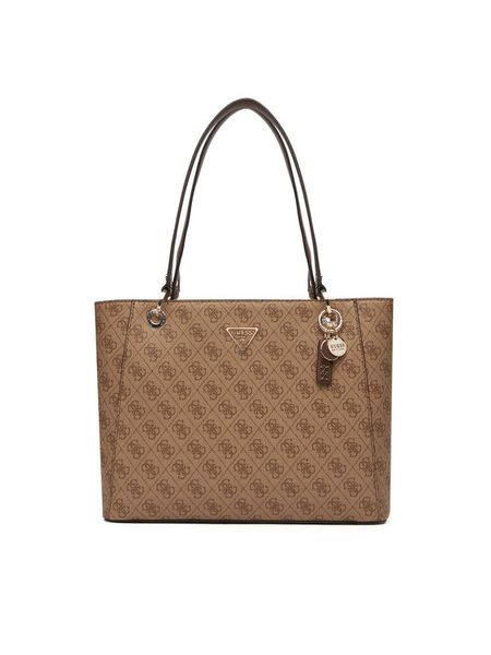 Guess Torebka Noelle II HWBG96 72250 Brązowy. Brązowe torebki klasyczne damskie Guess, ze skóry, bez dodatków. Za 539.99 zł.