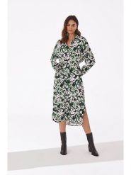 TATUUM Sukienka ze wzorem rozmiar: 36. Sukienki damskie TATUUM, bez wzorów, z wiskozy, bez ramiączek. Za 105.14 zł.