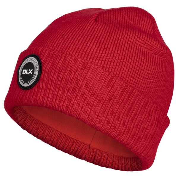 Czapka Unisex Dla Dorosłych Enola DLX. Czerwone czapki damskie Trespass, bez wzorów, z gumy. Za 84.99 zł.