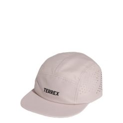 Czapka Terrex Xperior CLIMACOOL. Brązowe czapki z daszkiem damskie Adidas, bez wzorów, z materiału. Za 149.00 zł.