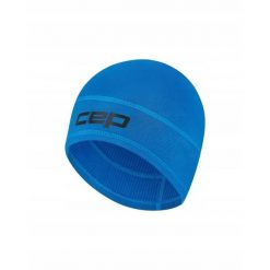 Ciepła zimowa czapka termiczna beanie unisex Core Run CEP. Niebieskie czapki damskie CEP, na zimę, bez wzorów, z elastanu. Za 79.00 zł.