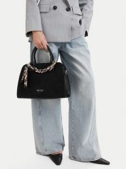 Nine West Torebka CEO-HELLESA-LDA9422 Czarny. Czarne kuferki damskie Nine West, bez wzorów, ze skóry, bez dodatków. Za 279.99 zł.