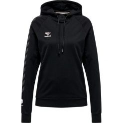 Damska bawełniana bluza z kapturem Hummel Move Grid. Czarne bluzy damskie Hummel, xl, bez wzorów, z bawełny, z kapturem. Za 242.60 zł.