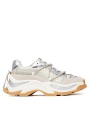 Steve Madden Sneakersy Z Nation SM11004807 Srebrny. Szare obuwie sportowe damskie Steve Madden, z materiału, bez zapięcia. Za 389.99 zł.
