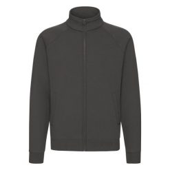 Bluza Premium Unisex Dla Dorosłych. Niebieskie bluzy damskie Fruit of the Loom, l, bez wzorów, bez kaptura. Za 210.99 zł.
