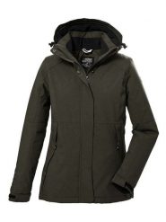 Killtec Kurtka funkcyjna w kolorze khaki rozmiar: 36. Brązowe kurtki sportowe damskie Killtec, m, bez wzorów, bez kaptura. Za 241.56 zł.