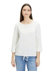 CARTOON Bluza w kolorze białym rozmiar: 36. Białe bluzy damskie Cartoon, bez wzorów, bez kaptura. Za 104.99 zł.