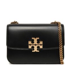 Torebka Tory Burch. Czarne torebki wieczorowe damskie Tory Burch, bez wzorów, bez dodatków. Za 2,189.00 zł.